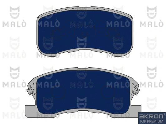 Brake Pad Set, disc brake (1050812)