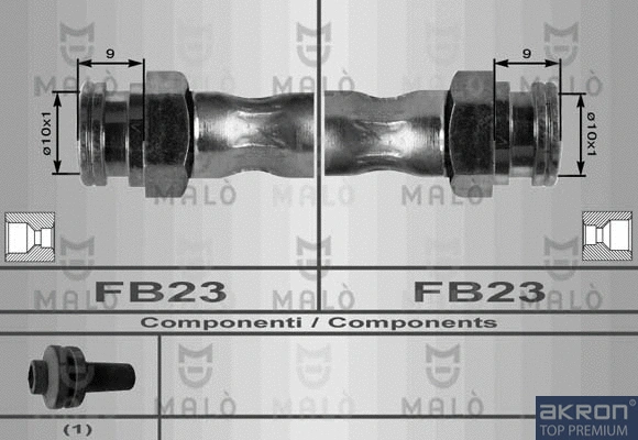 Brake Hose (8448)
