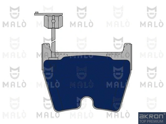 Brake Pad Set, disc brake (1050787)