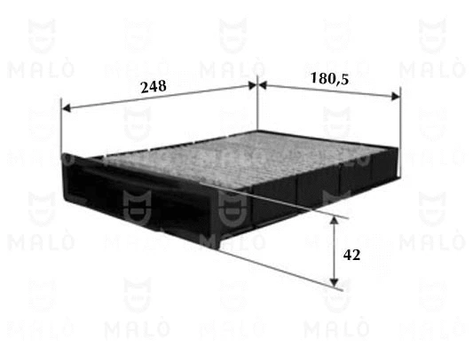 Filter, cabin air (1530832)