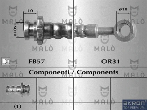 Brake Hose (8995)