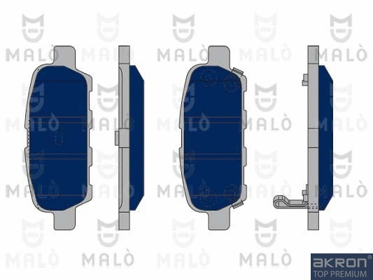 Brake Pad Set, disc brake (1050330)