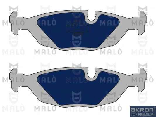 Brake Pad Set, disc brake (1050853)