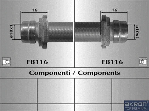 Brake Hose (81062)