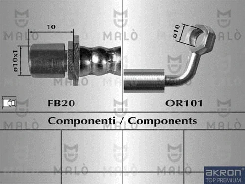 Brake Hose (80613)