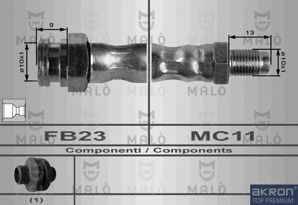 Brake Hose (8568)