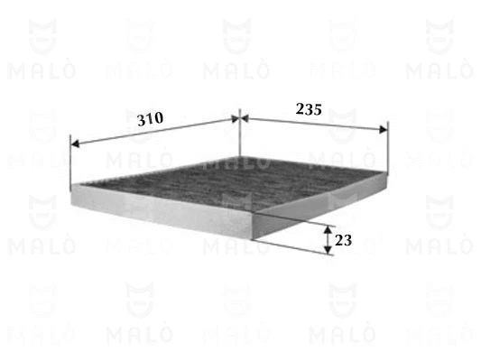 Filter, cabin air (1531072)