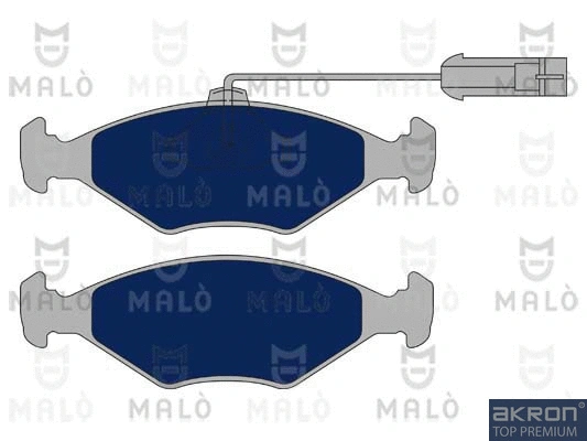 Brake Pad Set, disc brake (1050917)
