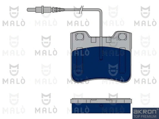 Brake Pad Set, disc brake (1050377)