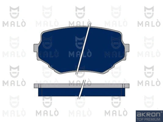 Brake Pad Set, disc brake (1050320)