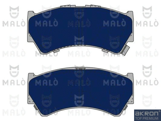 Brake Pad Set, disc brake (1050820)