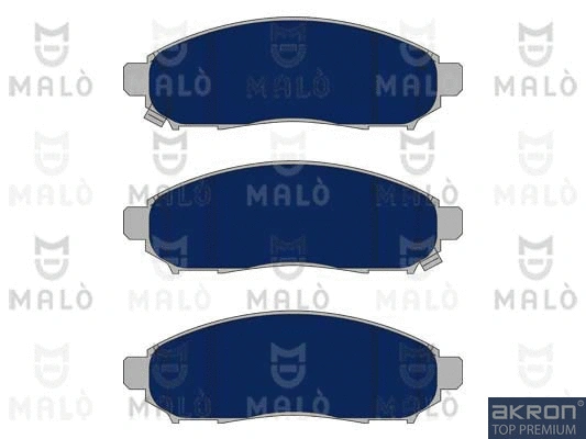 Brake Pad Set, disc brake (1050902)