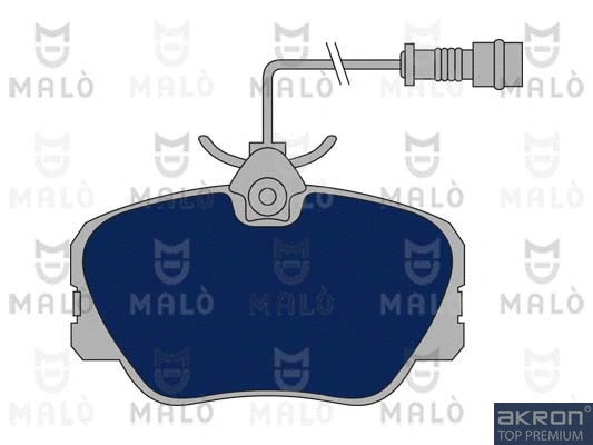 Brake Pad Set, disc brake (1050607)