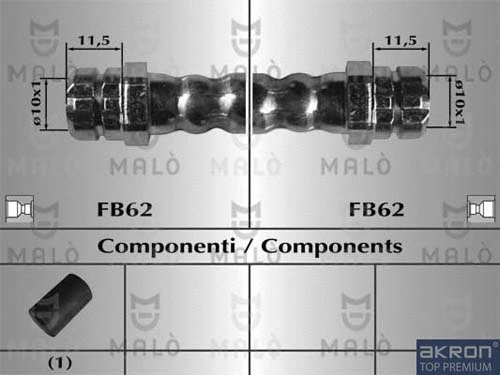 Brake Hose (80724)