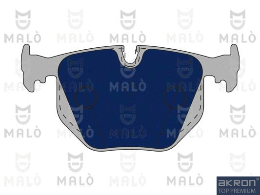 Brake Pad Set, disc brake (1050445)