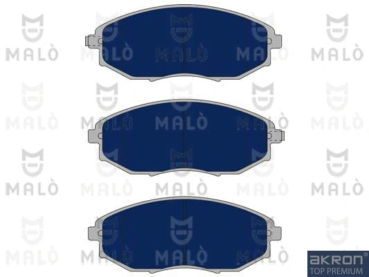 Brake Pad Set, disc brake (1051047)
