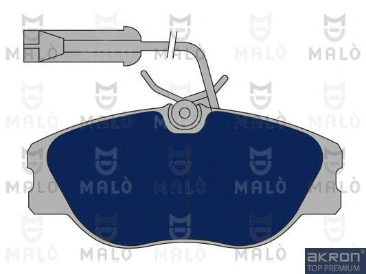 Brake Pad Set, disc brake (1050411)