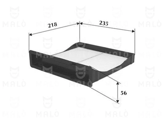 Filter, cabin air (1531781)
