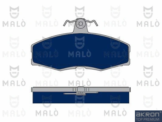 Brake Pad Set, disc brake (1050342)