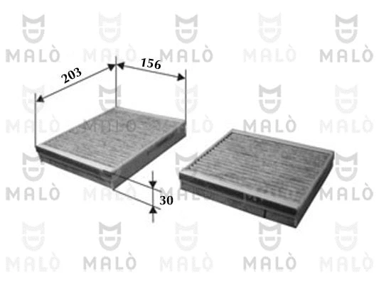 Filter, cabin air (1531152)
