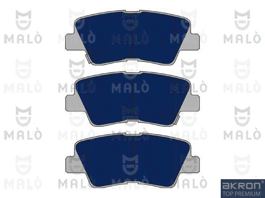 Brake Pad Set, disc brake (1050977)