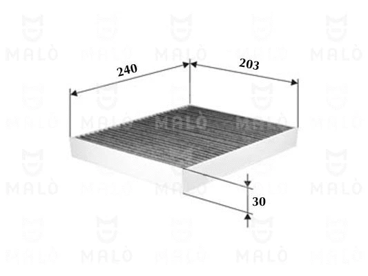 Filter, cabin air (1532232)