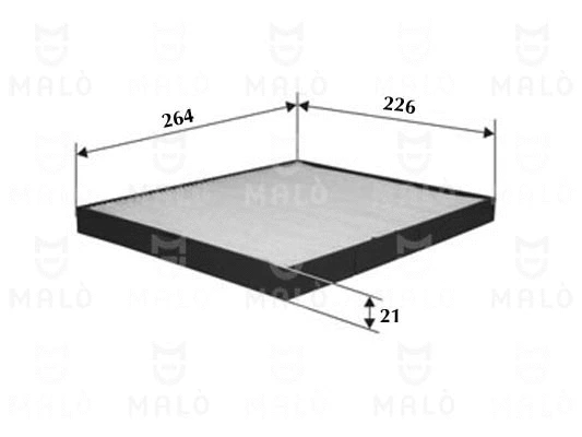 Filter, cabin air (1531111)