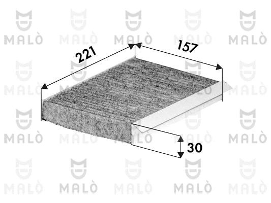 Filter, cabin air (1532172)