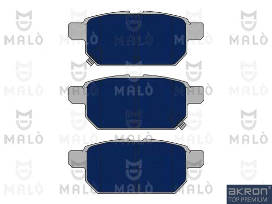 Brake Pad Set, disc brake (1051059)