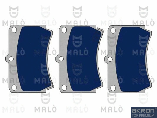 Brake Pad Set, disc brake (1050971)