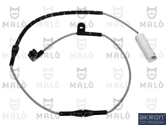 Warning Contact, brake pad wear (124010)