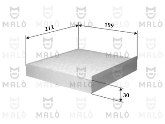 Filter, cabin air (1531211)