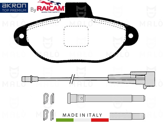 Brake Pad Set, disc brake (28480913OE)
