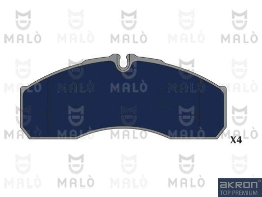Brake Pad Set, disc brake (1051212)