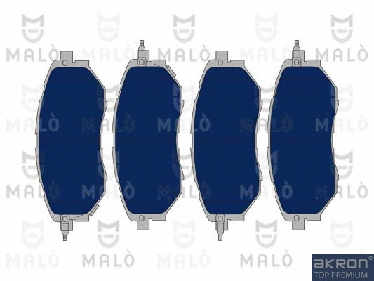 Brake Pad Set, disc brake (1051003)