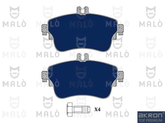 Brake Pad Set, disc brake (1050948)