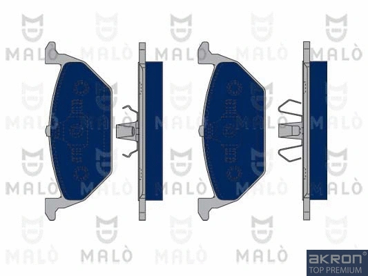 Brake Pad Set, disc brake (1050104)