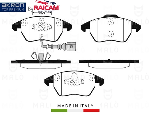 Brake Pad Set, disc brake (28480150)