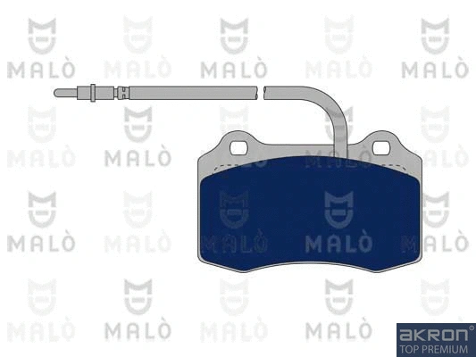Brake Pad Set, disc brake (1050664)