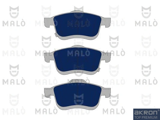 Brake Pad Set, disc brake (1051140)