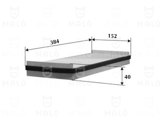 Filter, cabin air (1530841)
