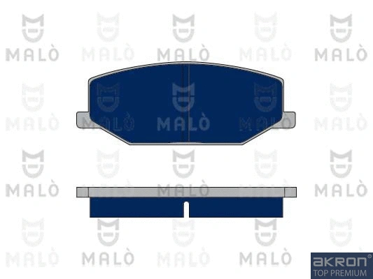 Brake Pad Set, disc brake (1050319)