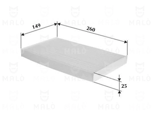 Filter, cabin air (1532081)