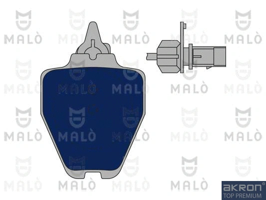 Brake Pad Set, disc brake (1050785)
