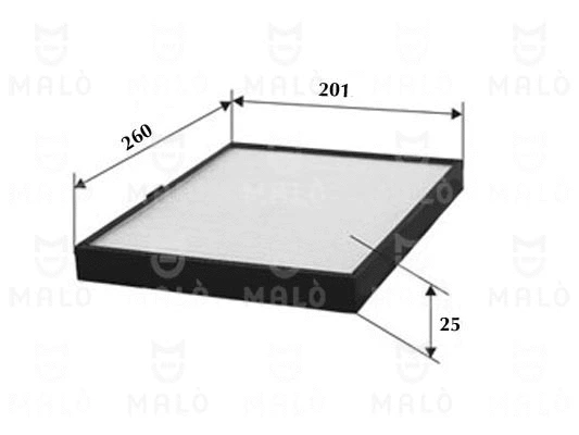 Filter, cabin air (1531541)