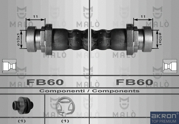 Brake Hose (80009)