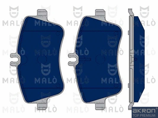 Brake Pad Set, disc brake (1050354)