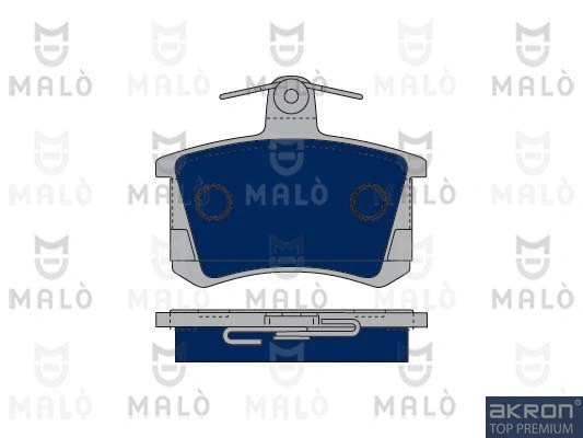 Brake Pad Set, disc brake (1050012)