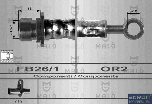Brake Hose (8069)