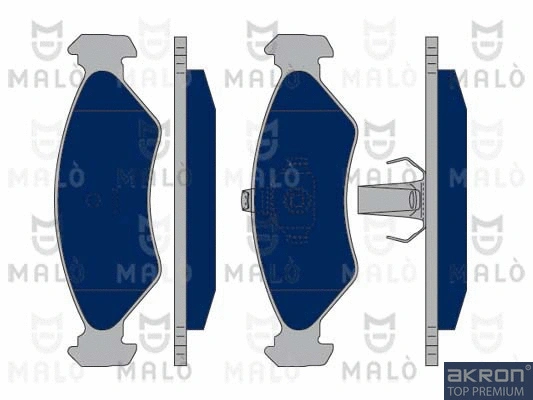 Brake Pad Set, disc brake (1050024)